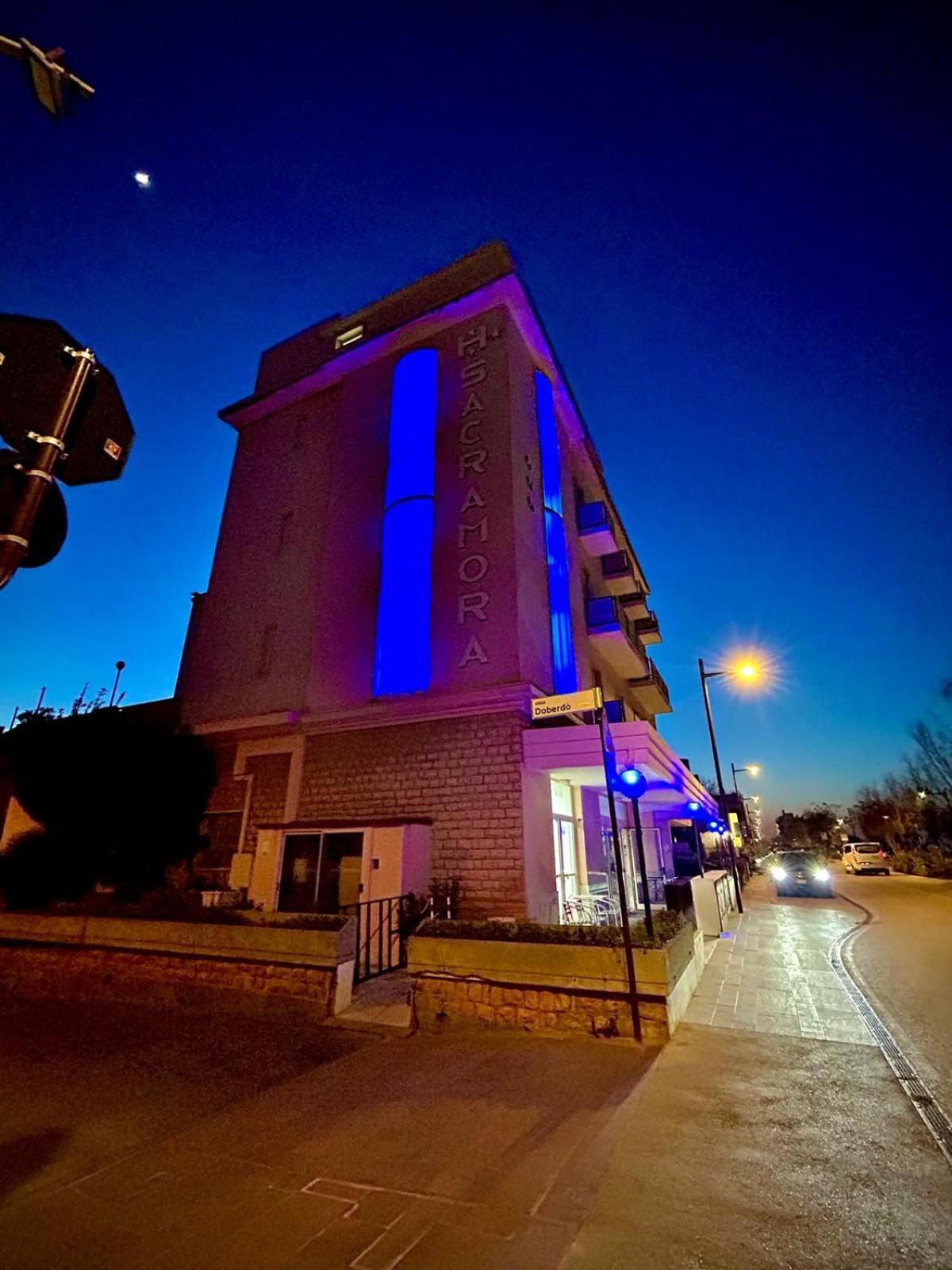 Hotel Sacramora Rimini Exterior foto